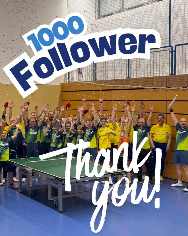 1000 Followern auf Instagram