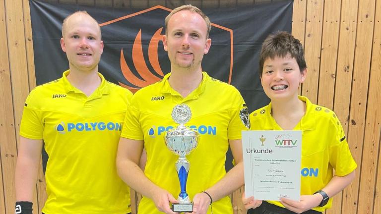 Zweite Mannschaft holt den WTTV Pokal!